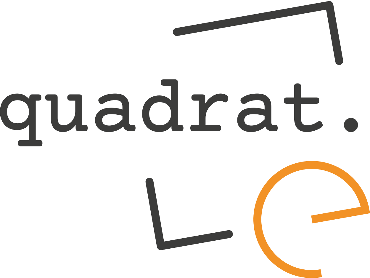 Logo quadrat.e